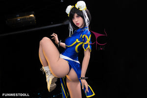 Chun Li muñeca sexual (FunWest Doll 155 cm F-CUP #032 TPE)
