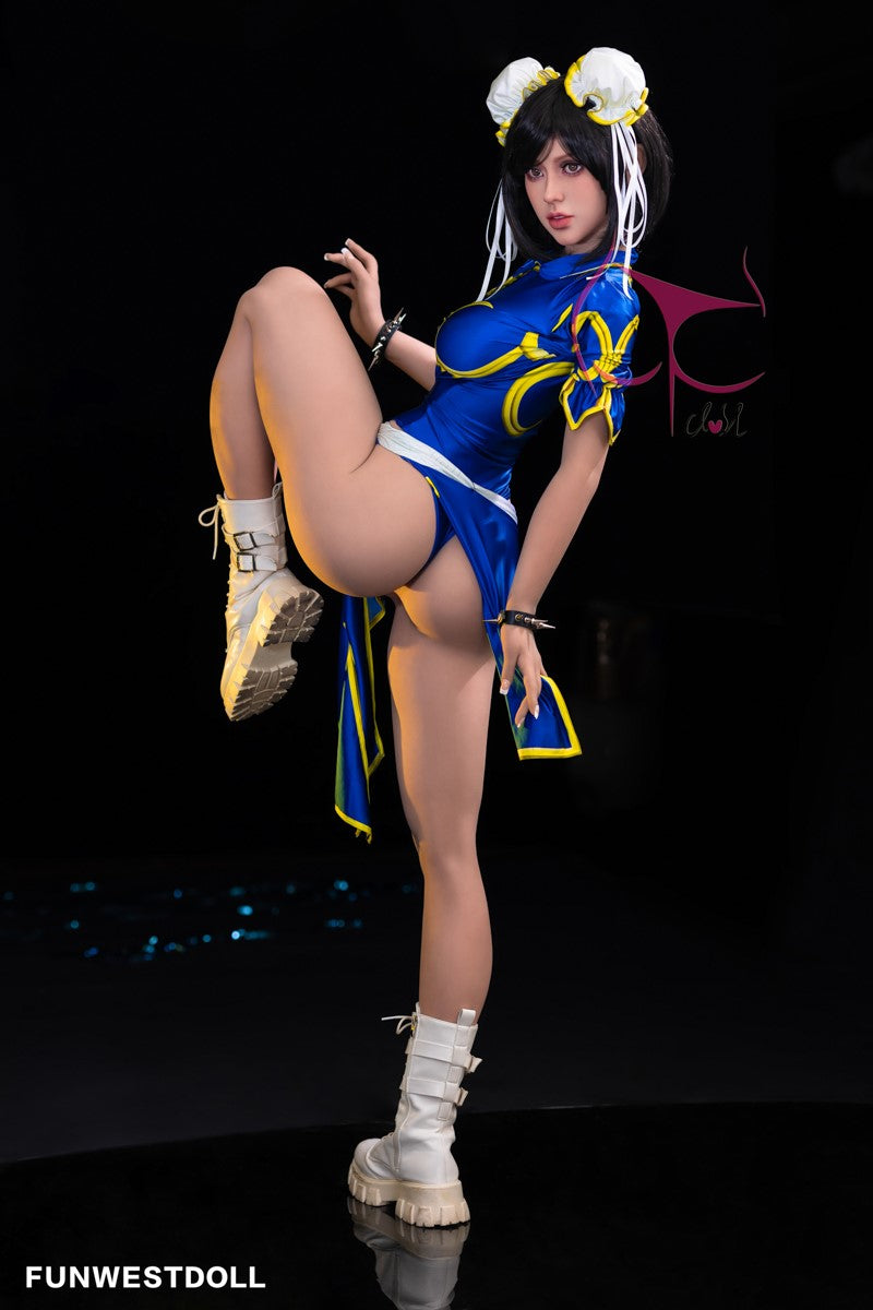 Chun Li muñeca sexual (FunWest Doll 155 cm F-CUP #032 TPE)
