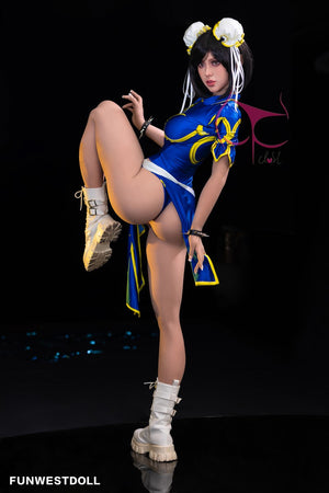 Chun Li muñeca sexual (FunWest Doll 155 cm F-CUP #032 TPE)