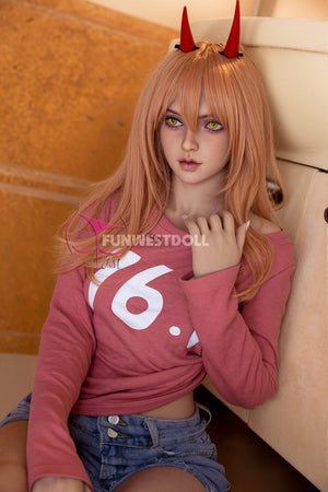 Boneca sexual de lírio (FunWest Doll 159cm A-Cup #036 TPE) EXPRESS