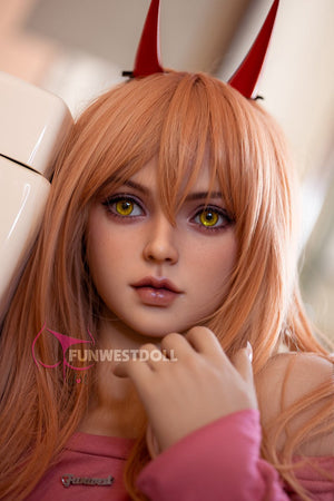 Boneca sexual de lírio (FunWest Doll 159cm A-Cup #036 TPE) EXPRESS