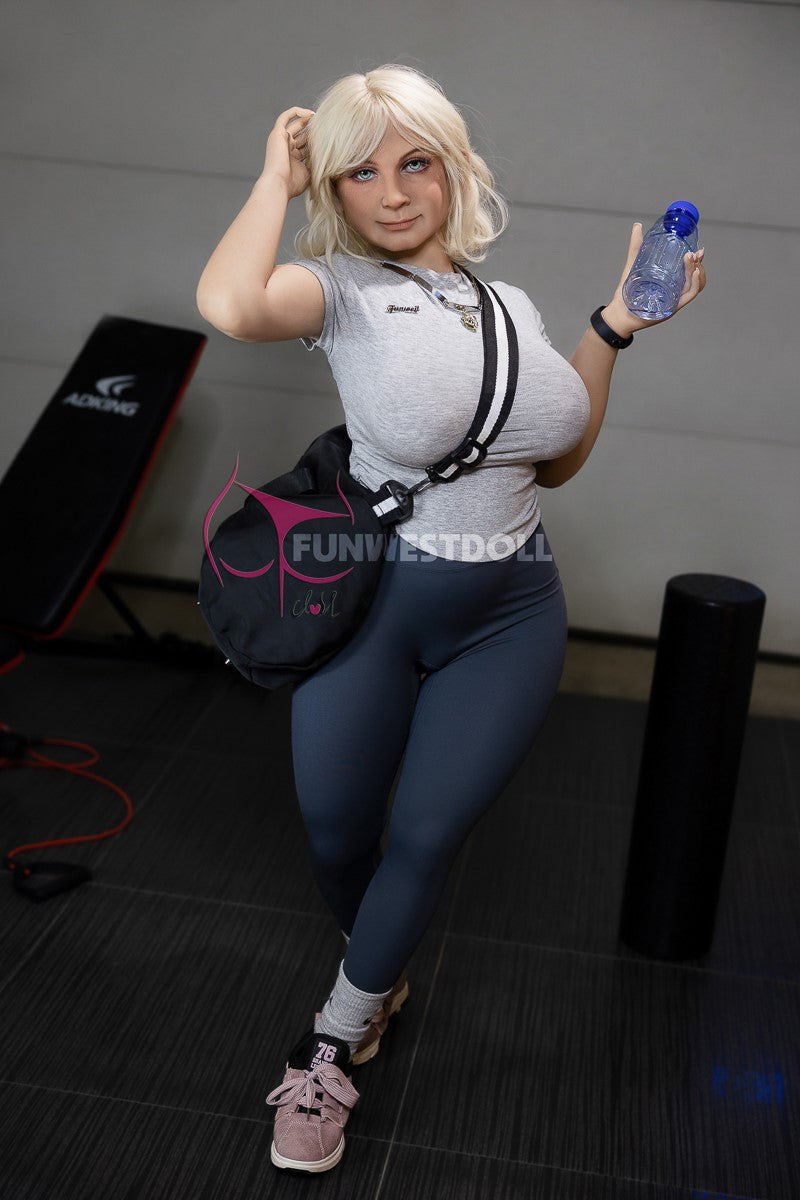 layla muñeca sexual (FunWest Doll Copa G de 140 cm #012 TPE)