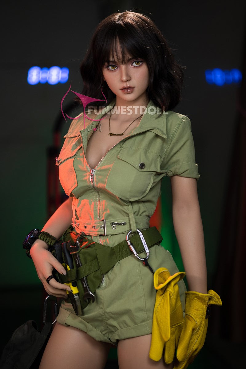 Boneca Sexual Lírio (FunWest Doll Copa F de 162 cm #036 TPE)