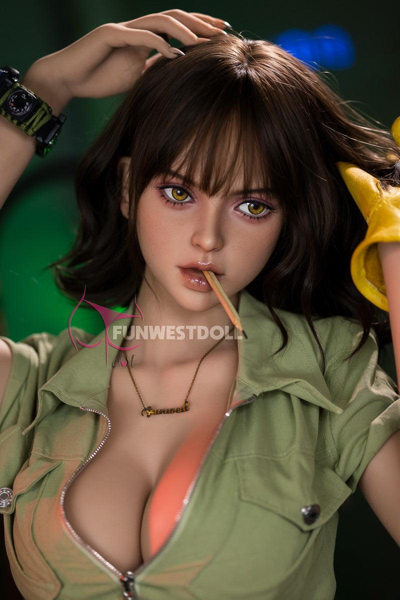 Boneca Sexual Lírio (FunWest Doll Copa F de 162 cm #036 TPE)
