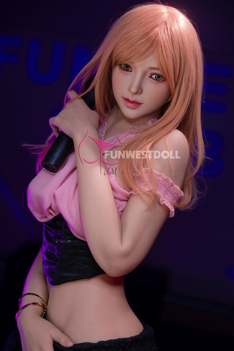 Boneca Sexual Alice (FunWest Doll Copo C de 157cm #038 TPE)