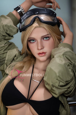 Bella muñeca sexual (FunWest Doll 162 cm F-CUP #037 TPE)