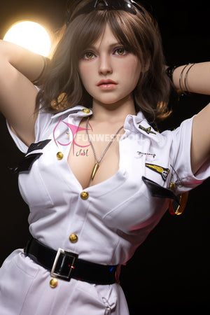Boneca sexual bella (FunWest Doll 157 cm G-Cup #037 TPE)