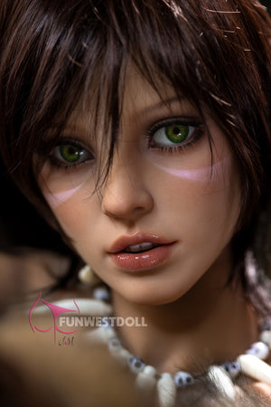 Boneca sexual kylie (FunWest Doll 159cm A-Cup #040 TPE)
