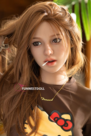 Boneca sexual Clara (FunWest Doll 159cm A-Cup #050 TPE)