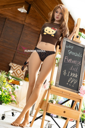 Boneca sexual Clara (FunWest Doll 159cm A-Cup #050 TPE)