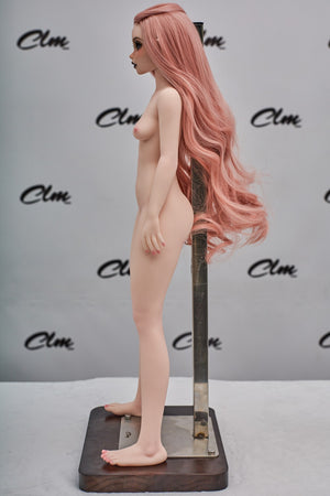 Hilary muñeca sexual (Climax Doll Mini Silicona A-Cup de 60 cm)