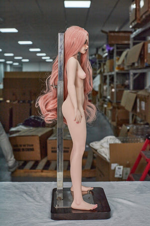 Hilary muñeca sexual (Climax Doll Mini Silicona A-Cup de 60 cm)