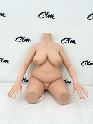 Torso ondulado muñeca sexual (Climax Doll Classic 88 cm F-Kupa TPE)