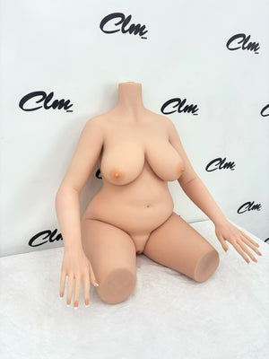 Torso ondulado muñeca sexual (Climax Doll Classic 88 cm F-Kupa TPE)