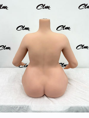 Torso ondulado muñeca sexual (Climax Doll Classic 88 cm F-Kupa TPE)