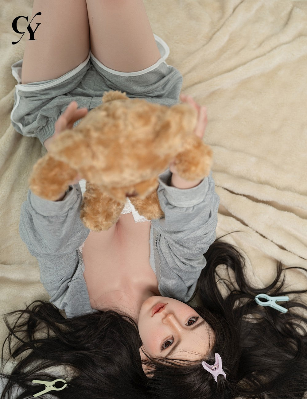 Fairy boneca sexual (TOP CYDOLL Copo D de 157cm TPE+Silicone)