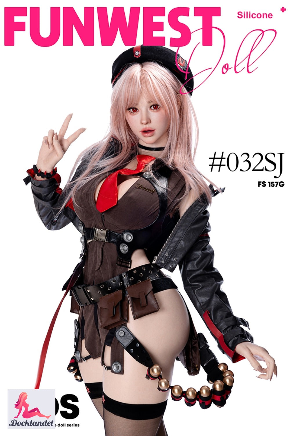 Boneca Sexual Lucy (FunWest Doll Copa G de 157 cm #032SJ RST silicone)