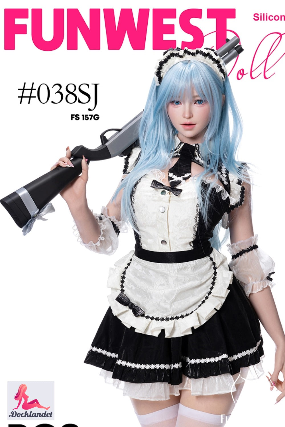 Boneca Sexual Alice (FunWest Doll Copa G de 157 cm #038SJ RST silicone)