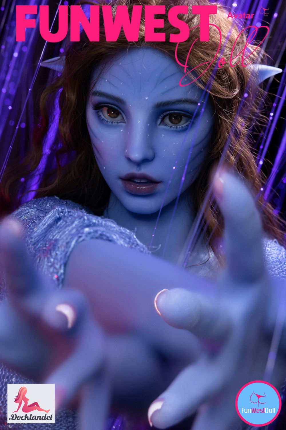 Boneca sexual Kylie Avatar (FunWest Doll Copo G de 157 cm #040 TPE)