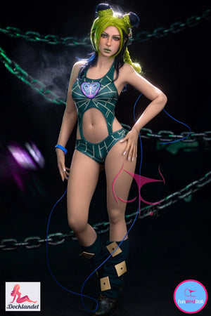 Boneca sexual jolyne (FunWest Doll 159cm A-Cup #033 TPE)