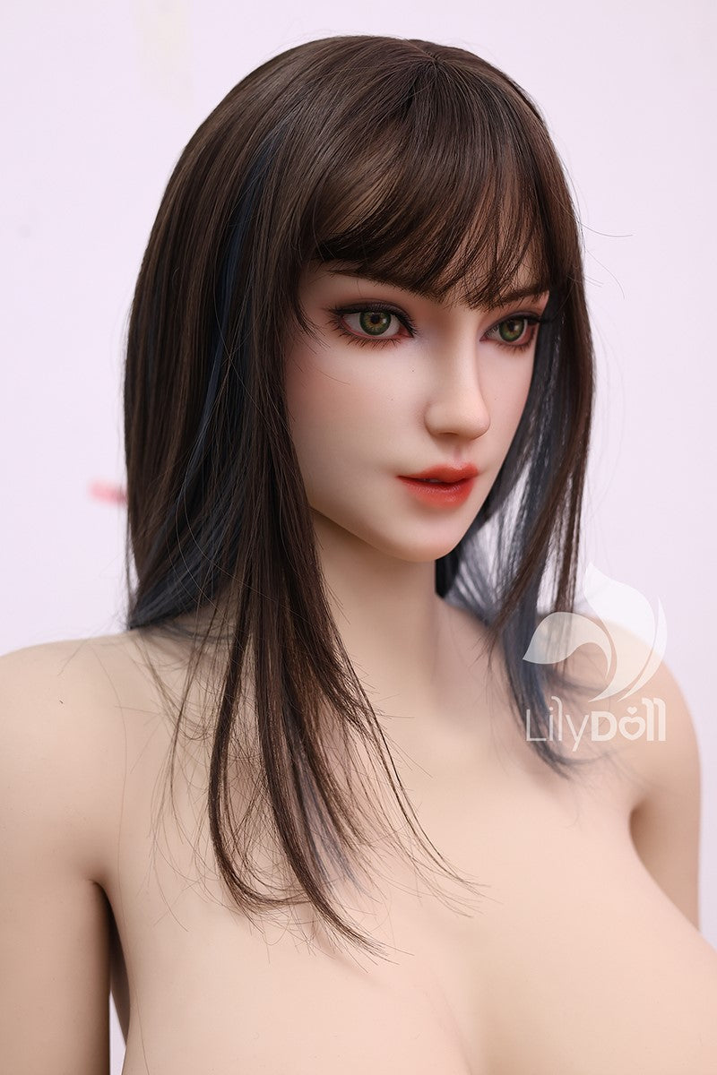Aria‑A muñeca sexual (LilyDoll Copa K de 157 cm #LD010 Silicona+TPE)