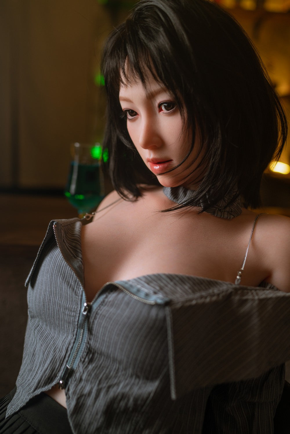 nicole muñeca sexual (Zelex 162 cm D-Cup GE68-1 Silicona)