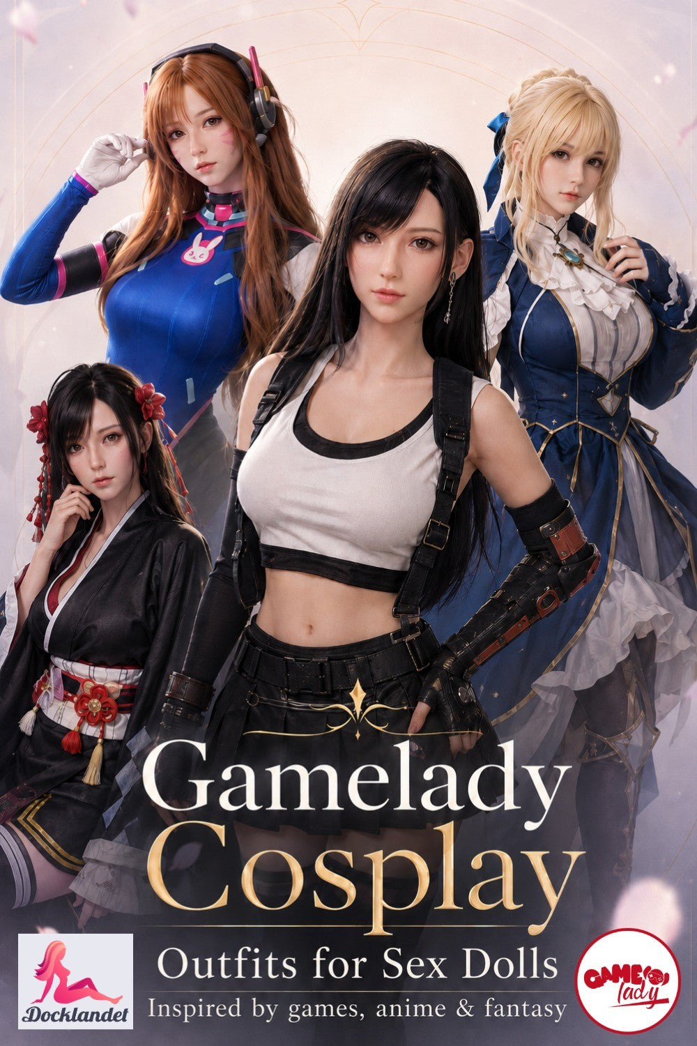 Gamelady official cosplay outfits. Upptäck Gamelady cosplay outfits för sexdockor. Hitta fantasifulla dräkter, rollspelskläder och snygga accessoarer som förvandlar din dockas stil.
