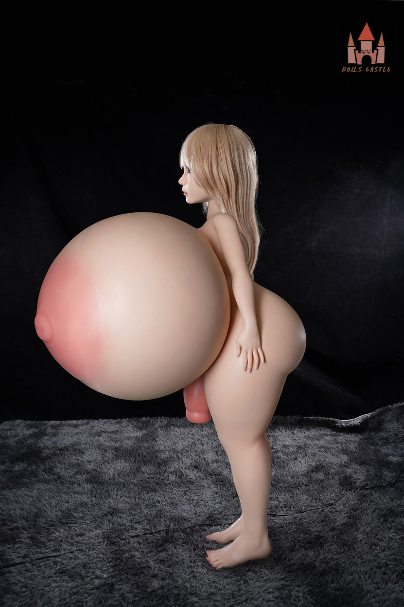 Britt boneca sexual (Dolls Castle Peitos Gigantes de 110cm #S16 Silicone)