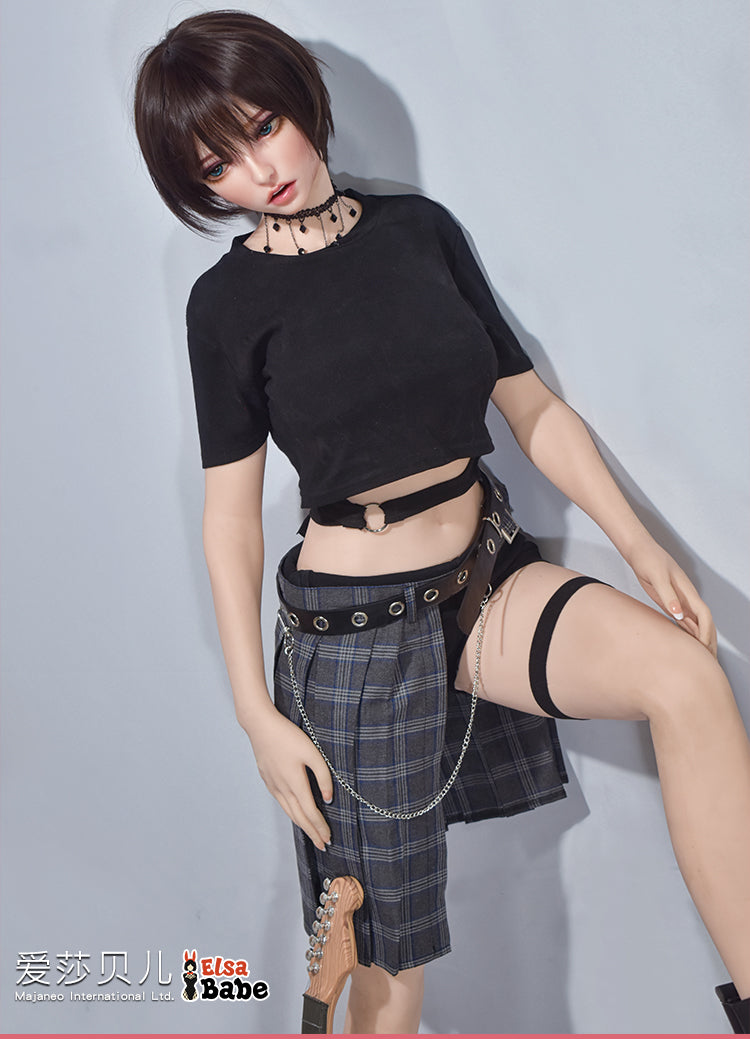 Natsuki Kaoru muñeca sexual (Elsa Babe 150cm HB030 Silicona)