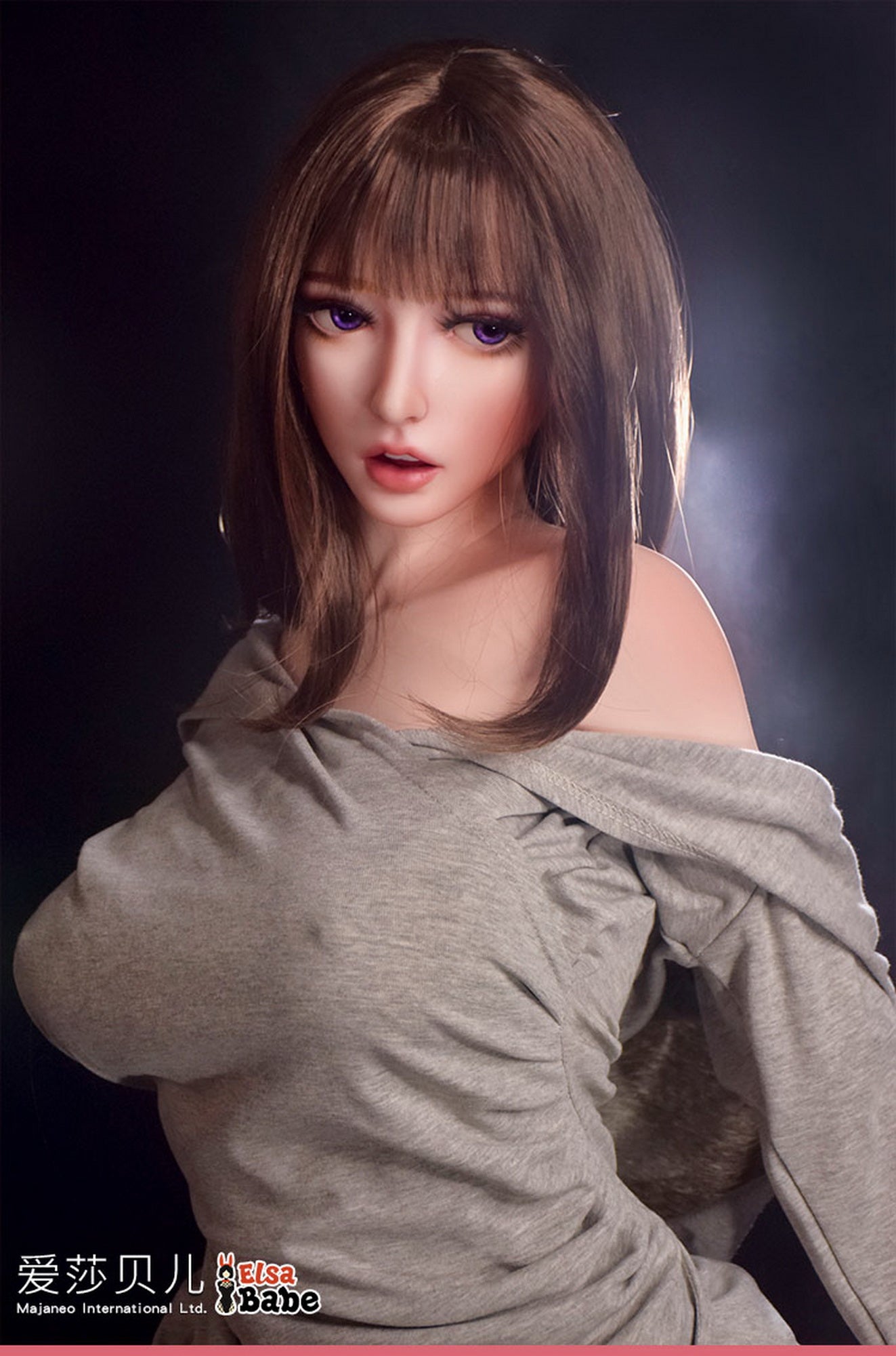 Fujii Yui muñeca sexual (Elsa Babe 150cm HB034 Silicona)