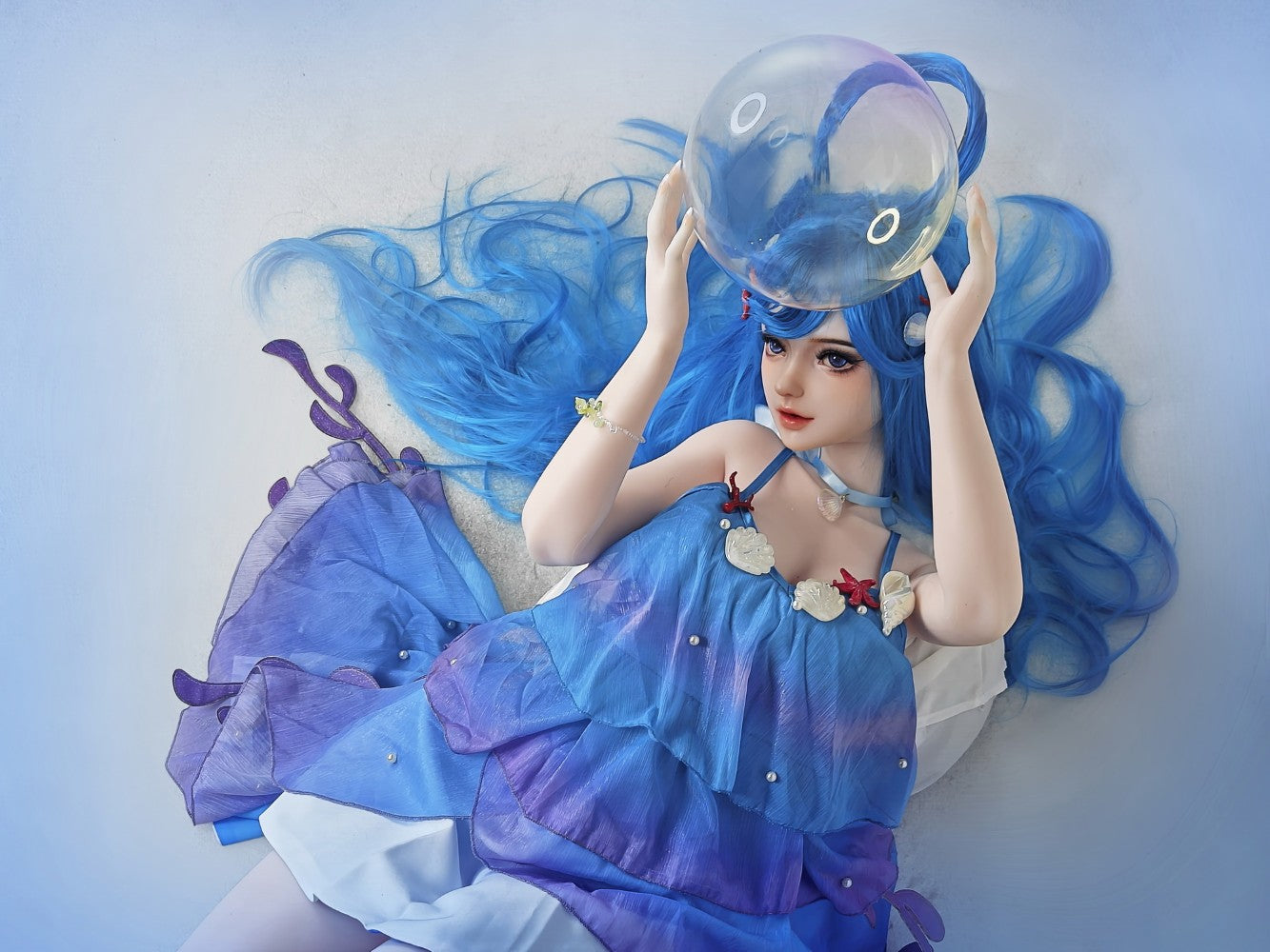 doria muñeca sexual (Elsa Babe 140cm RAD048 Silicona)