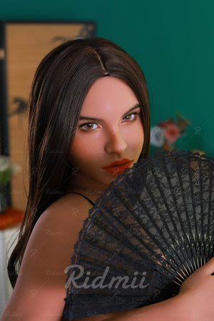 Boneca sexual abella (Ridmii Doll 166cm g-kupa tpe+silicone)