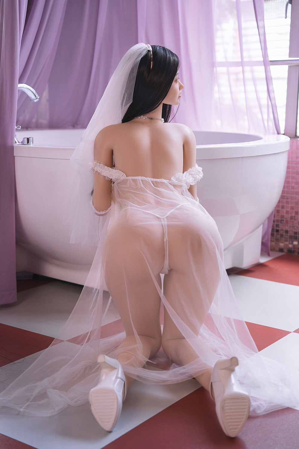 bess muñeca sexual (HRDoll 168 cm Copa F #R12 Silicona)