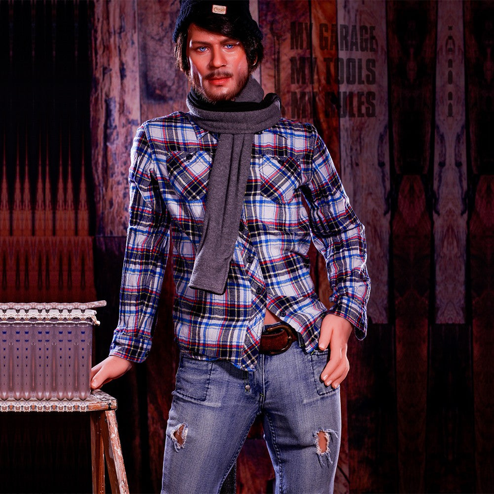 Boneca Sexual Masculina Jonathan (HRDoll 167cm #17 TPE+Silicone)