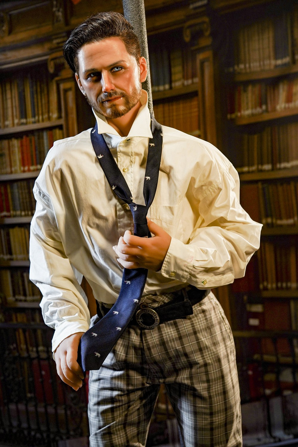 Boneca sexual masculina David (HRDoll 167cm #49 TPE+Silicone)