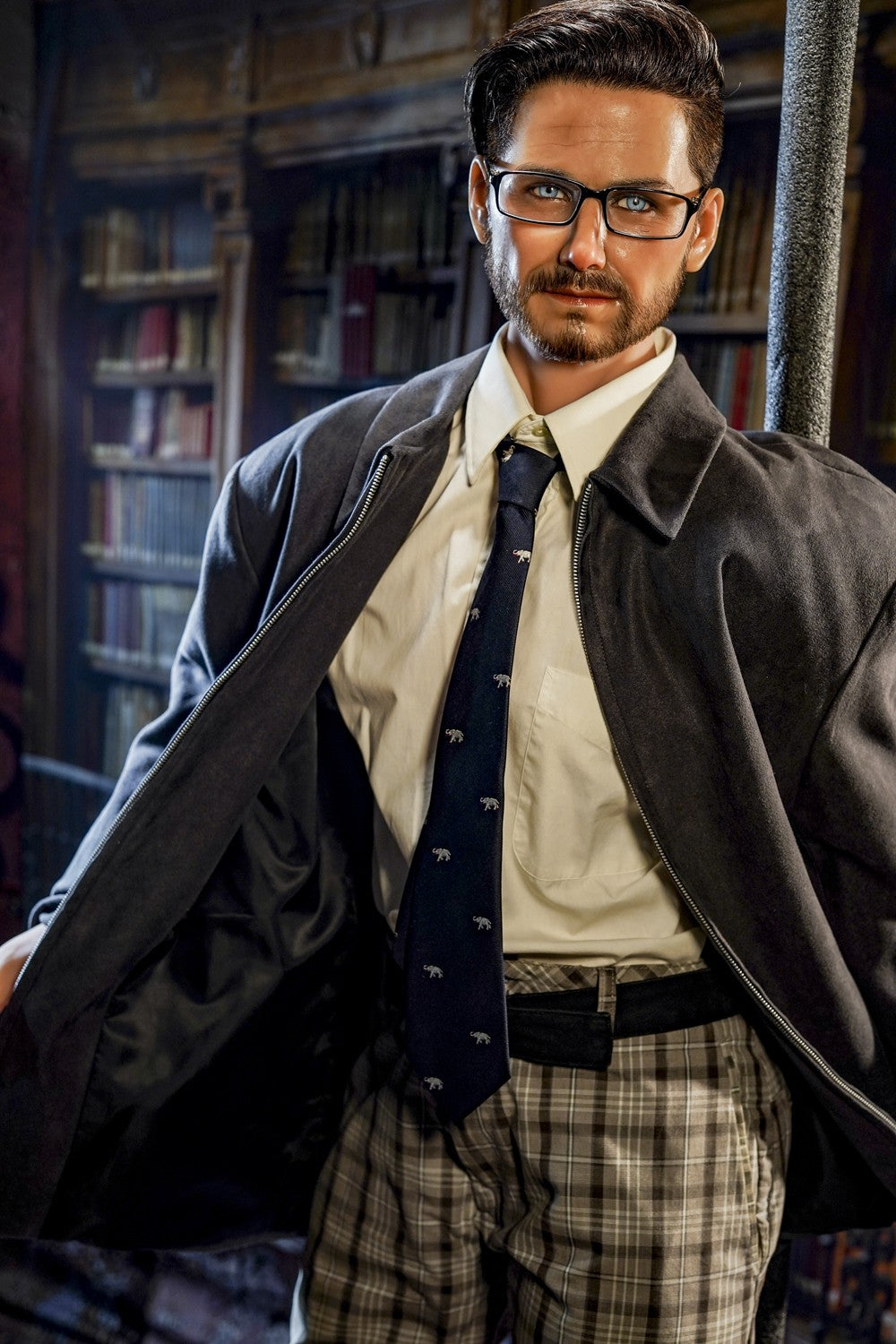 Boneca sexual masculina David (HRDoll 167cm #49 TPE+Silicone)