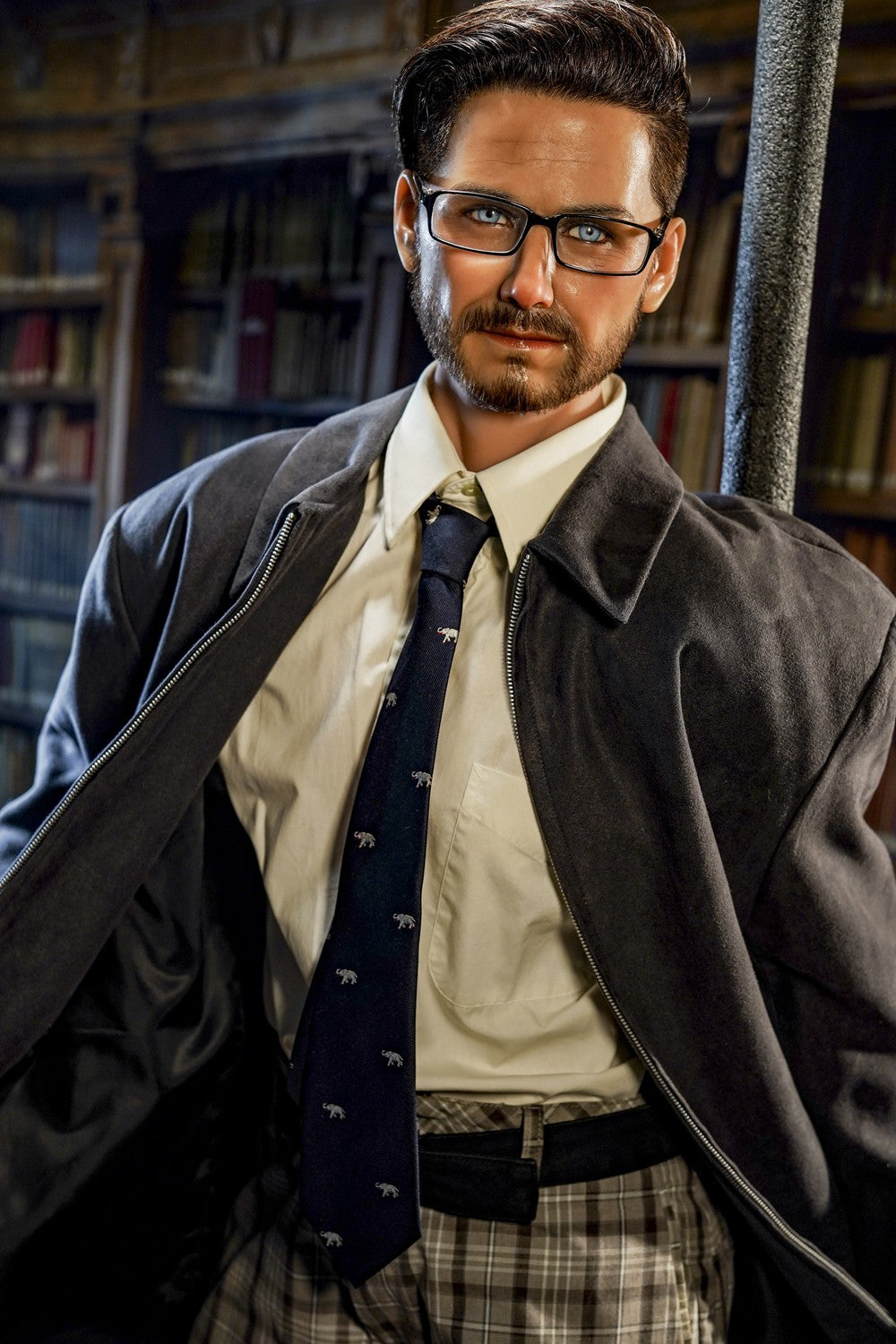 Boneca sexual masculina David (HRDoll 167cm #49 TPE+Silicone)