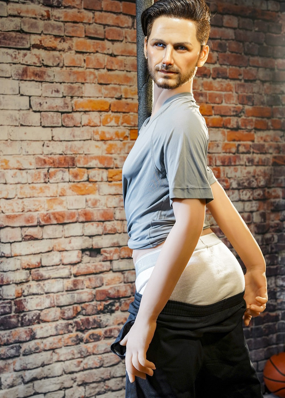 Boneca sexual masculina David (HRDoll 167cm #49 TPE+Silicone)