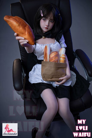 Haruki muñeca sexual (My Loli Waifu 145 cm B-CUP #18B Silicona)