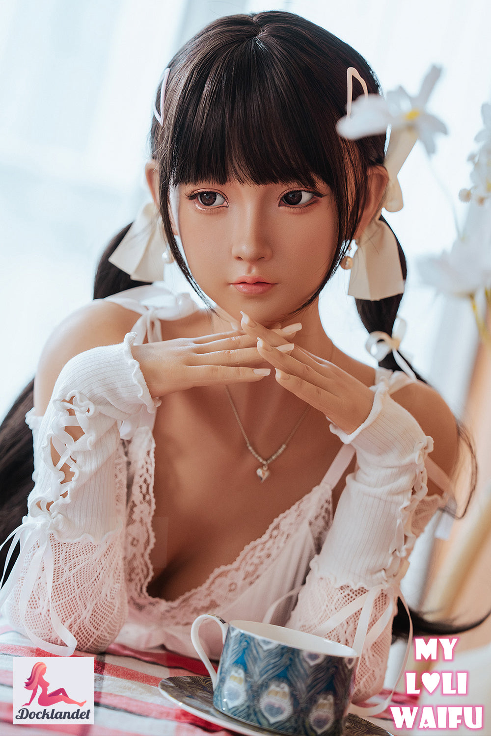 Boneca sexual haruki (My Loli Waifu 148cm B-Cup #18 Silicone)