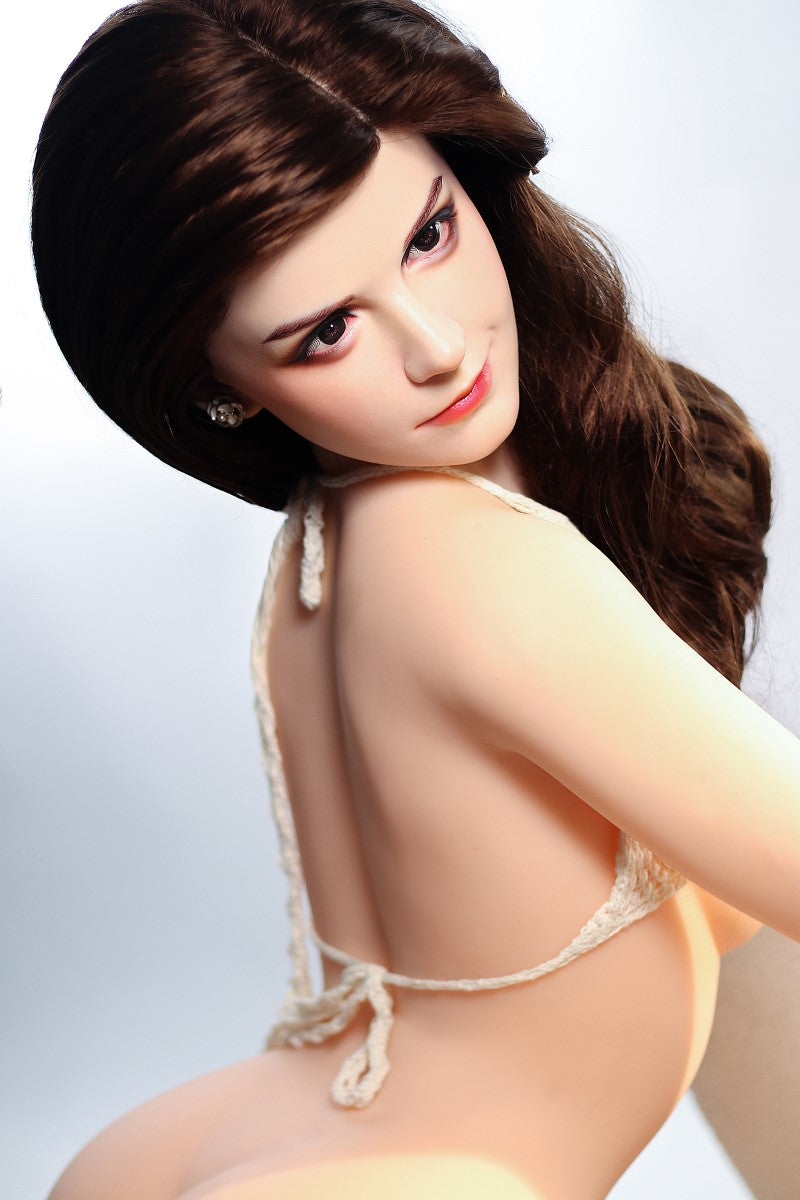 Honey boneca sexual (Rosretty Doll Copo A de 155cm S10# TPE+Silicone)