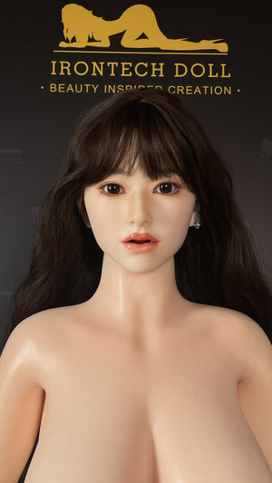 Boneca sexual sasha (Irontech Doll Silicone F-Cup T5-1 de 165 cm)