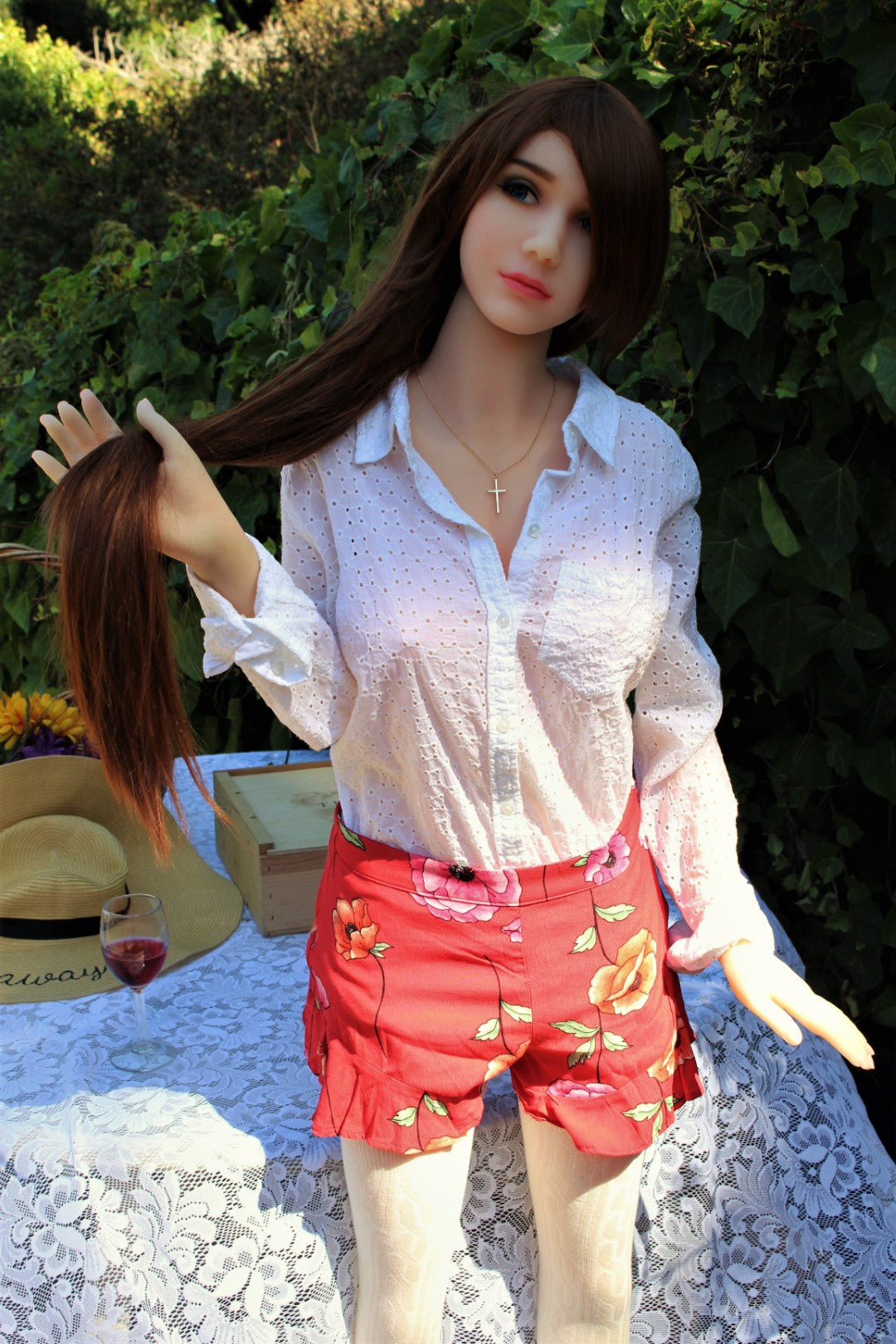 Boneca sexual Audrey (HRDoll Copo E de 161 cm #16 TPE)