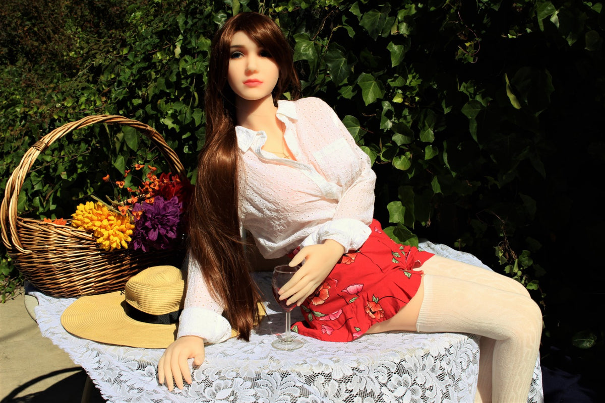 Boneca sexual Audrey (HRDoll Copo E de 161 cm #16 TPE)