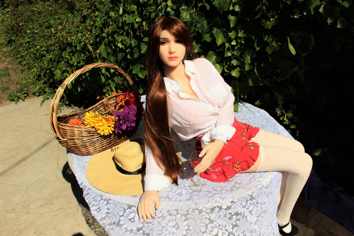 Boneca sexual Audrey (HRDoll Copo E de 161 cm #16 TPE)