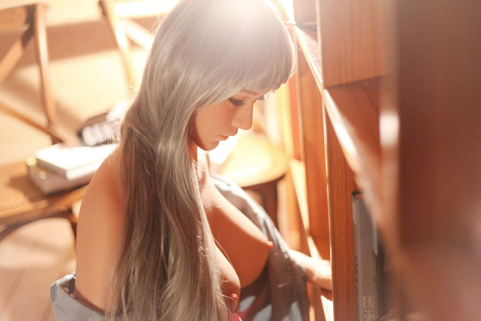 Selina.S muñeca sexual (Climax Doll Classic 165 cm copa G TPE)