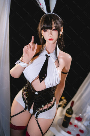 Boneca sexual de aglaia (Bezlya Doll 162 cm c-cup 2.2u silicone)
