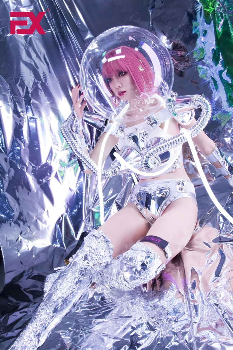 Boneca sexual Jie CyberPunk (EXDoll Copa B de 166cm #Exclone Silicone)