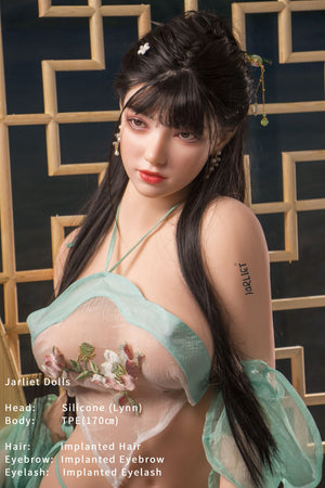 Boneca sexual de Lynn (Jarliet 170cm h-kupa tpe+silicone)
