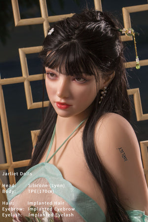 Boneca sexual de Lynn (Jarliet 170cm h-kupa tpe+silicone)